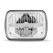 TLED-H98 5″ x 7″ LED Reflector Headlight with Glow Position LED Accent – Combination High & Low Beam | 2200 Lumens 5"x7" HEADLIGHT Light Gray