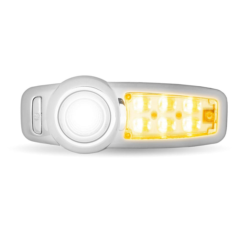 TLED-IR30 (7 colors in 1 light!) LED Interior Projector Dome & Map Cab Light for Peterbilt 579, 567 & 589