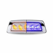 TLED-K100AB (Peterbilt 567) KENWORTH T680/T700/T880 DRIVER FENDER MARKER LIGHT-DUAL REVOLUTION AMBER/BLUE LED TURN SIGNAL Thistle