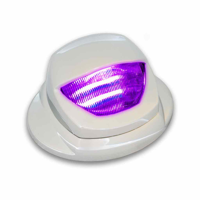Courtesy & Marker Auxiliary Mini Step LED – KW OE Plug (CHOOSE COLOR) WHITE/AMBER,WHITE/AMBER/BLUE,WHITE/AMBER/GREEN,WHITE/AMBER/PURPLE Light Gray