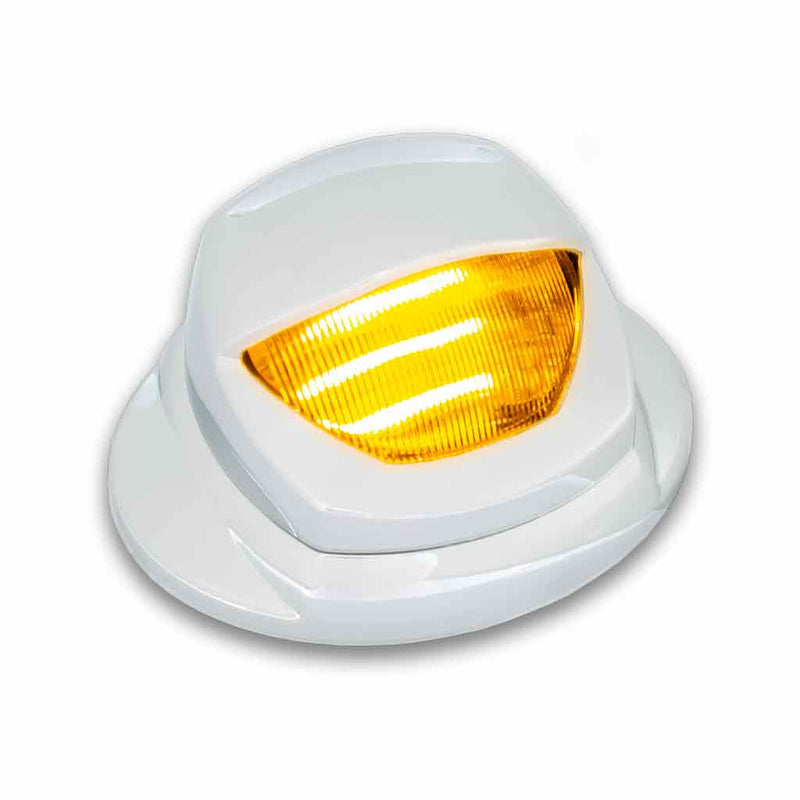 Courtesy & Marker Auxiliary Mini Step LED – KW OE Plug (CHOOSE COLOR) WHITE/AMBER,WHITE/AMBER/BLUE,WHITE/AMBER/GREEN,WHITE/AMBER/PURPLE Light Gray