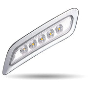 TLED-P100AG Amber to Green Peterbilt LED Door Light – 5 Diodes | Driver Side DOOR LIGHT Light Gray