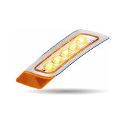 TLED-P300AB Amber to Blue Peterbilt LED Fender Light – 5 Diodes | Driver Side FENDER LIGHT Light Gray