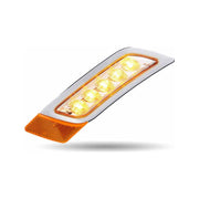 TLED-P400AB Amber to Blue Peterbilt LED Fender Light – 5 Diodes | Passenger Side FENDER LIGHT Light Gray