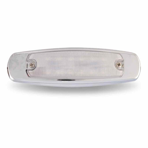 Light Gray Peterbilt Clear Red LED (12 Diodes) MARKER