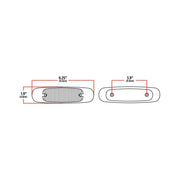 TLED-PETR Peterbilt Red LED (12 Diodes) MARKER Light Gray