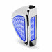 Light Gray Peterbilt Side Headlight Triangle Dual Revolution Amber/Blue LED (24 Diodes) PETERBILT SIDE HEADLIGHT