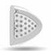 Light Gray Peterbilt Side Headlight Triangle Dual Revolution Amber/Blue LED (24 Diodes) PETERBILT SIDE HEADLIGHT