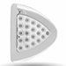 Light Gray Peterbilt Side Headlight Triangle Dual Revolution Amber/Green LED (24 Diodes) PETERBILT SIDE HEADLIGHT