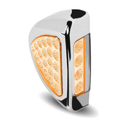 TLED-PSHXPINK Peterbilt Side Headlight Triangle Dual Revolution Amber/Pink LED (24 Diodes) PETERBILT SIDE HEADLIGHT Light Gray