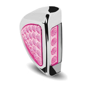 TLED-PSHXPINK Peterbilt Side Headlight Triangle Dual Revolution Amber/Pink LED (24 Diodes) PETERBILT SIDE HEADLIGHT Light Gray