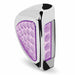 Light Gray Peterbilt Side Headlight Triangle Dual Revolution Amber/Purple LED (24 Diodes) PETERBILT SIDE HEADLIGHT