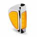 Light Gray Peterbilt Side Headlight Triangle Amber LED (24 Diodes) PETERBILT SIDE HEADLIGHT