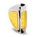 Light Gray Peterbilt Side Headlight Triangle Amber LED (24 Diodes) PETERBILT SIDE HEADLIGHT