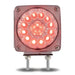 Rosy Brown Super Diode Double Face Double Post Square Clear LED - Driver Side (38 Diodes) DOUBLE FACE