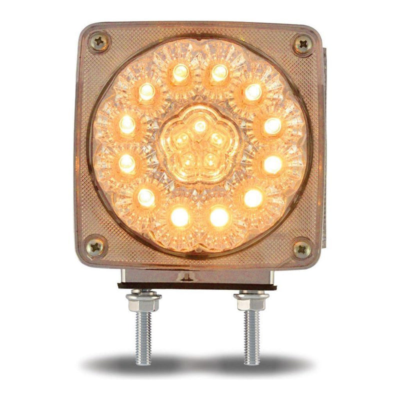 TLED-SDFL3C Super Diode Double Face Double Post Square Clear LED - Driver Side (38 Diodes) DOUBLE FACE Dark Khaki