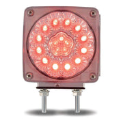 TLED-SDFR3C Super Diode Double Face Double Post Square Clear LED - Passenger Side (38 Diodes) DOUBLE FACE Rosy Brown