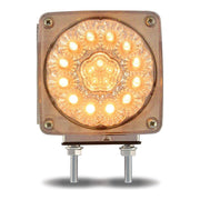 TLED-SDFR3C Super Diode Double Face Double Post Square Clear LED - Passenger Side (38 Diodes) DOUBLE FACE Dark Khaki