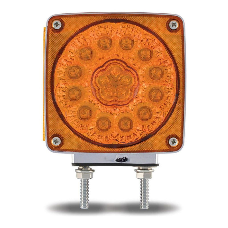 TLED-SDFL3 Super Diode Double Face Double Post Square LED - Driver Side (38 Diodes) DOUBLE FACE Chocolate
