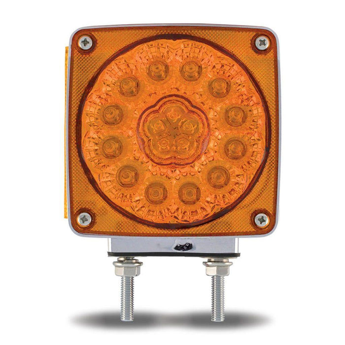 Chocolate Super Diode Double Face Double Post Square LED - Driver Side (38 Diodes) DOUBLE FACE