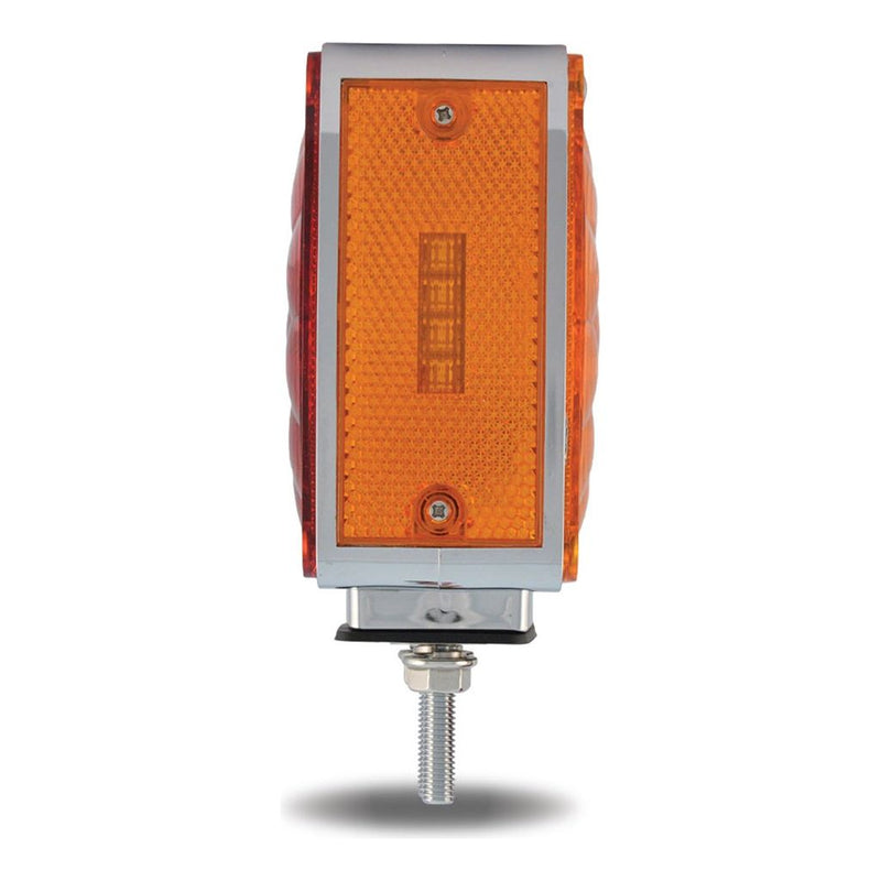 TLED-SDFR3 Super Diode Double Face Double Post Square LED - Passenger Side (38 Diodes) DOUBLE FACE Chocolate