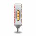Light Gray Dual Revolution Double Face Double Post Square LED (Amber/Red/Blue) - (44 Diodes) DOUBLE FACE