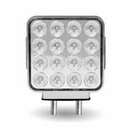 TLED-SDXG Dual Revolution Double Face Double Post Square LED (Amber/Red/Green) - (44 Diodes) DOUBLE FACE Light Gray