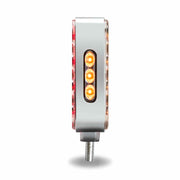 TLED-SDXG Dual Revolution Double Face Double Post Square LED (Amber/Red/Green) - (44 Diodes) DOUBLE FACE Light Gray