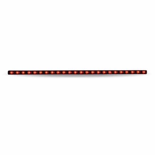 Black TLED-SR 17" Red LED Strip - Attaches with 3M Tape 17" STRIP LIGHT