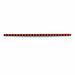 Black TLED-SR 17" Red LED Strip - Attaches with 3M Tape 17" STRIP LIGHT