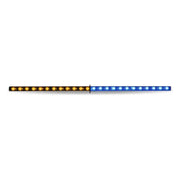 TLED-SXAB 17" Dual Revolution Amber/Blue LED Strip - Attaches with 3M Tape 17" STRIP LIGHT Dark Slate Blue