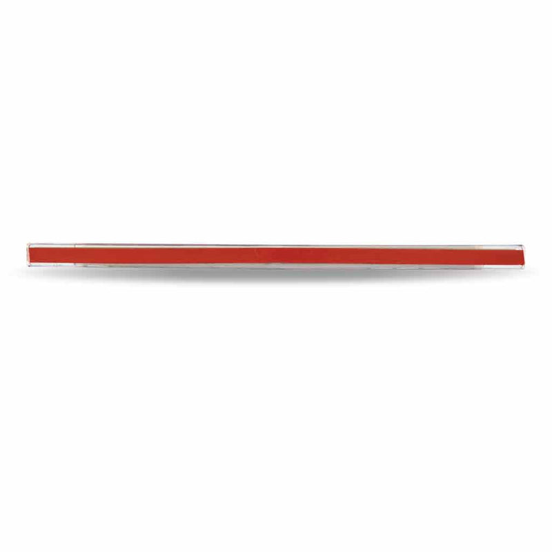 TLED-SXAG 17" Dual Revolution Amber/Green LED Strip - Attaches with 3M Tape 17" STRIP LIGHT Light Gray