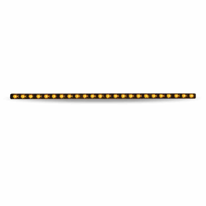 TLED-SXAG 17" Dual Revolution Amber/Green LED Strip - Attaches with 3M Tape 17" STRIP LIGHT Dark Slate Gray