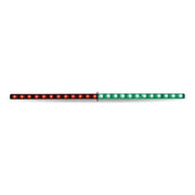 TLED-SXRG 17" Dual Revolution Red/Green LED Strip - Attaches with 3M Tape 17" STRIP LIGHT Dark Slate Gray