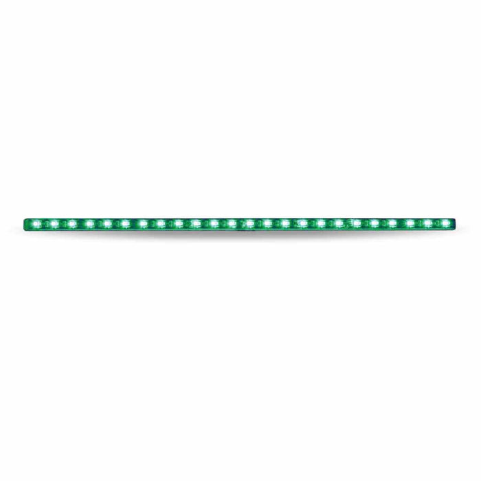 Sea Green TLED-SXRG 17" Dual Revolution Red/Green LED Strip - Attaches with 3M Tape 17" STRIP LIGHT
