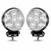 Light Gray TLED-U102 4.5″ Radiant Series Round LED Work Lamps (Pair) – Combination Spot & Flood Beam | 4300 Lumens (Each) WORKLIGHT