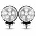 Light Gray TLED-U102 4.5″ Radiant Series Round LED Work Lamps (Pair) – Combination Spot & Flood Beam | 4300 Lumens (Each) WORKLIGHT