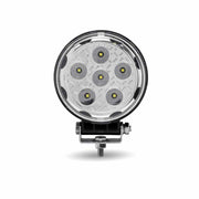 TLED-U103 4.5″ Radiant Series Round LED Work Lamp – Combination Spot & Flood Beam | 3000 Lumens Work light Gray