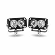 TLED-U105 Mini Rectangular Flood/Spot Combo Worklights (2 Diodes) - Pair - 1000 Lumens Work light Gray