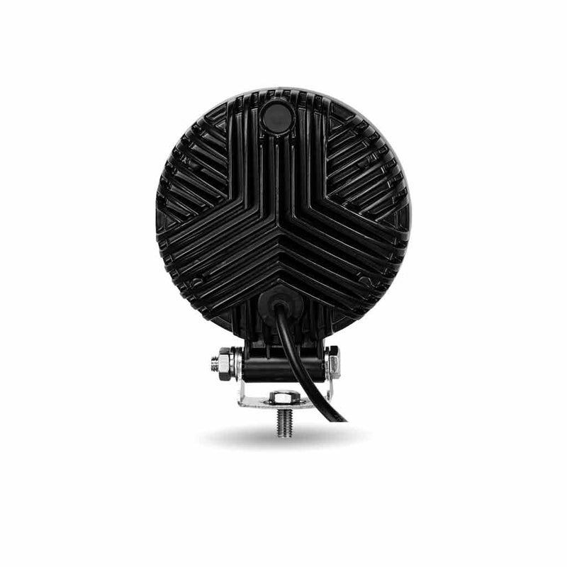 TLED-U114 Round High Powered Combo LED Worklight with Amber Strobe - 1800 Lumens Work light Black