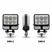 TLED-U116 Double Face Radiant Series LED Work Lamp – Spot & Flood Combination | 2200 Lumens Work light Gray