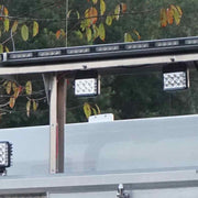 TLED-U116 Double Face Radiant Series LED Work Lamp – Spot & Flood Combination | 2200 Lumens Work light Dark Slate Gray