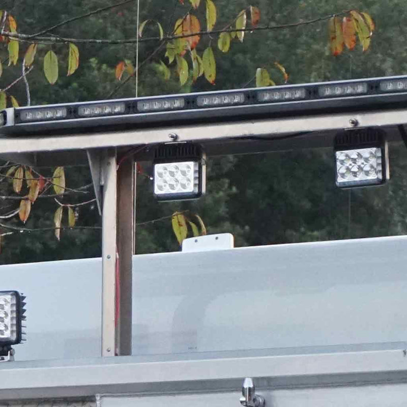 TLED-U116 Double Face Radiant Series LED Work Lamp – Spot & Flood Combination | 2200 Lumens Work light Dark Slate Gray