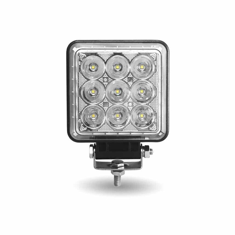 TLED-U120 4.25″ Radiant Series Square LED Work Lamp – Spot & Flood Combo | 4000 Lumens Work light Gray