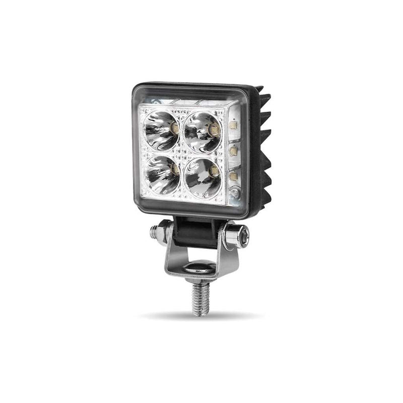 TLED-U121 2″ Radiant Series Mini Square LED Work Lamp – Combination Spot & Flood | 800 Lumens Work light Gray