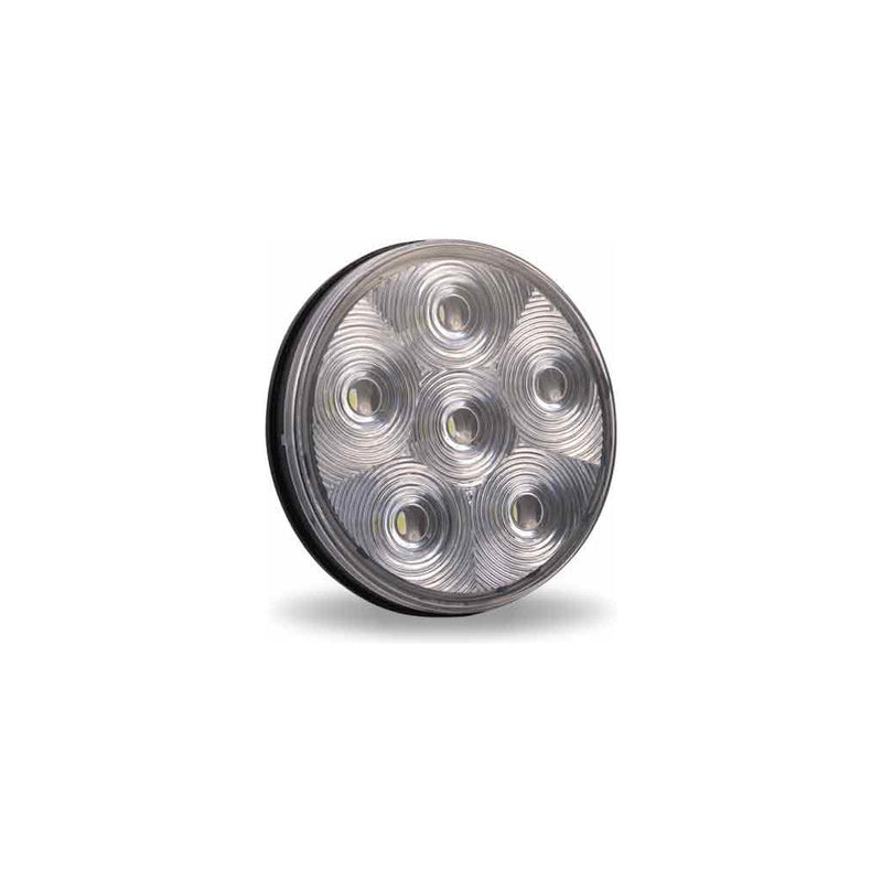 TLED-U16 4" Round High Power LED Worklamp with Bubble Lens & Reflector Cup (6 Diodes) 4" ROUND Light Slate Gray