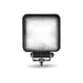 Dark Slate Gray Universal White Square Spot Work Light - Clear Lens - Black Housing (5 Diodes) - 500 Lumens SPOT/WORK