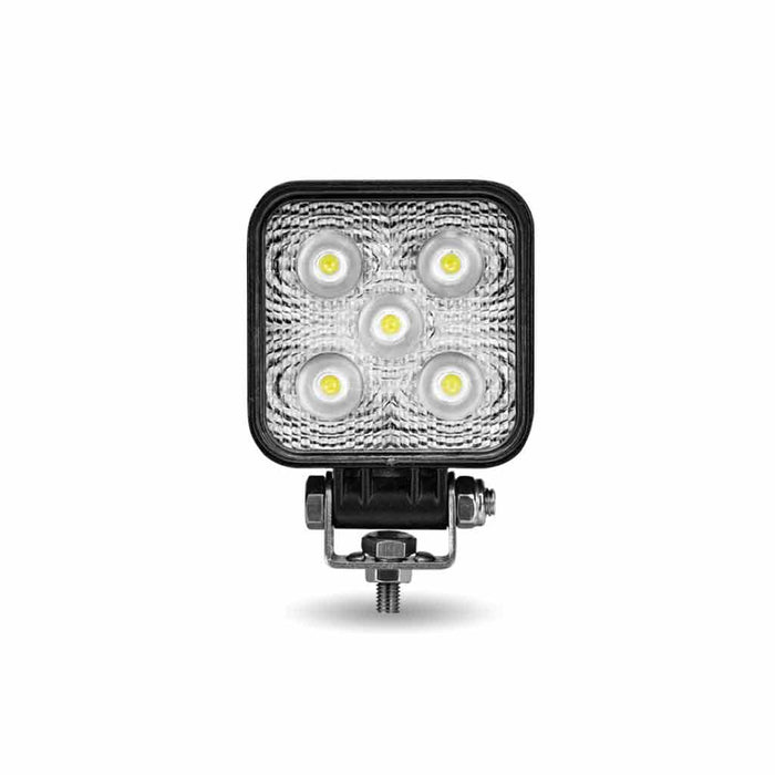 Gray Mini Square LED Spot Worklight - 900 Lumens (5 Diodes) WORKLIGHT