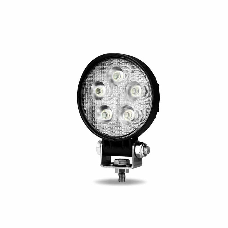 TLED-U34 Mini Round LED Spot Worklight - 900 Lumens (5 Diodes) Work light Gray