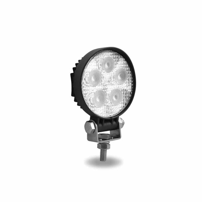 Light Gray Mini Round LED Flood Worklight - 900 Lumens (5 Diodes) WORKLIGHT